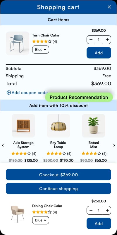 iCart pre-built cart template 3 - colorful vibrant design with bundle offers